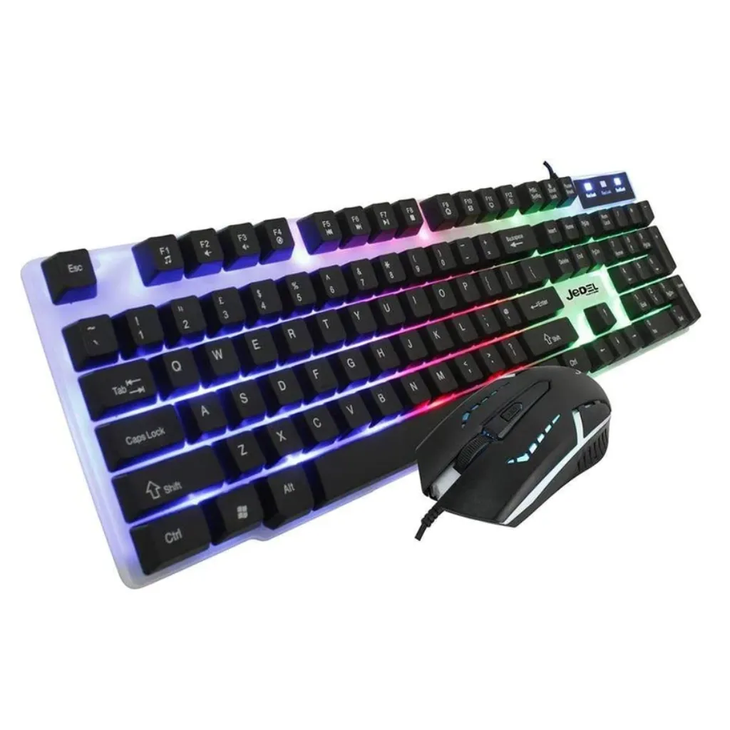 Imagen de Referencia081789 COMBO TECLADO Y MOUSE GAMING GK100 JEDEL